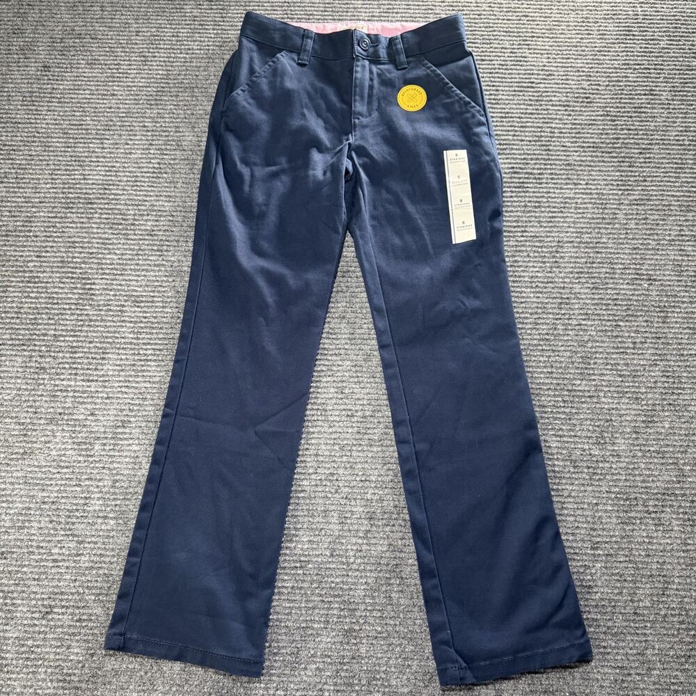 Girls Size 8 Cat & Jack Reinforced School Uniform Pants NWT